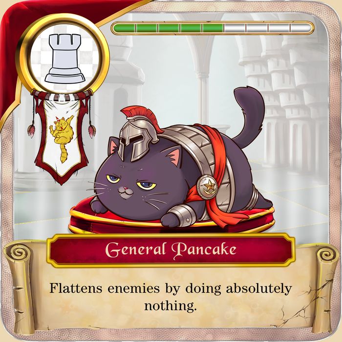 General Pancake character card