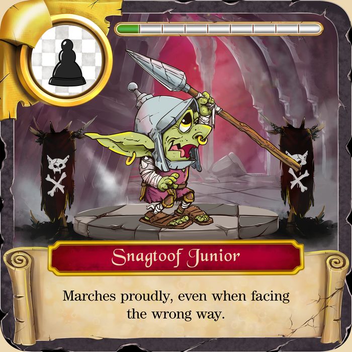 Snagtoof Junior character card