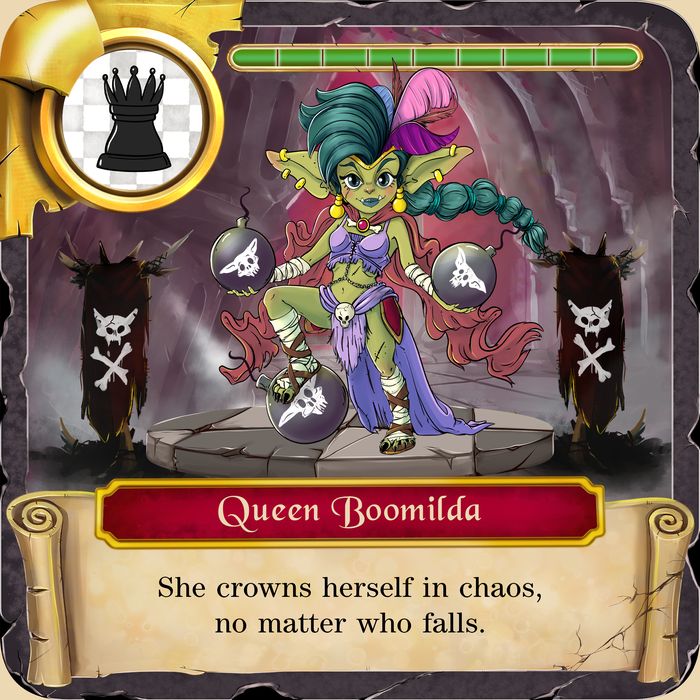 Queen Boomilda character card